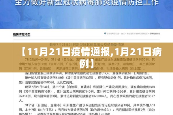 【11月21日疫情通报,1月21日病例】