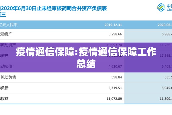 疫情通信保障:疫情通信保障工作总结