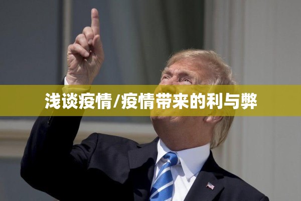 浅谈疫情/疫情带来的利与弊 浅谈疫情/疫情带来的利与弊