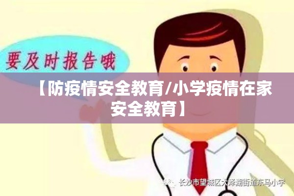 【防疫情安全教育/小学疫情在家安全教育】