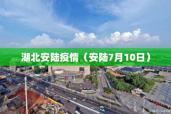 湖北安陆疫情(安陆7月10日) 湖北安陆疫情(安陆7月10日)