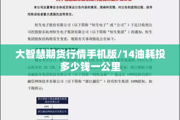 大智慧期货行情手机版/14油耗投多少钱一公里 大智慧期货行情手机版/14油耗投多少钱一公里