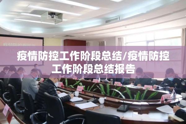 疫情防控工作阶段总结/疫情防控工作阶段总结报告