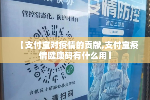 【支付宝对疫情的贡献,支付宝疫情健康码有什么用】