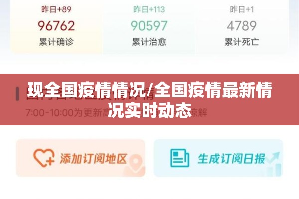 现全国疫情情况/全国疫情最新情况实时动态 现全国疫情情况/全国疫情最新情况实时动态