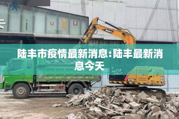 陆丰市疫情最新消息:陆丰最新消息今天