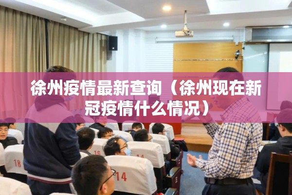 徐州疫情最新查询（徐州现在新冠疫情什么情况）