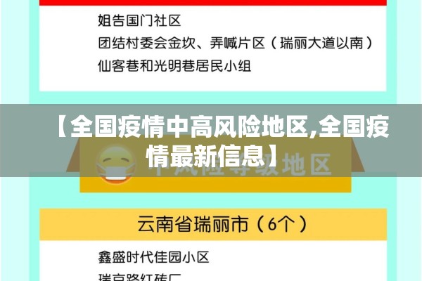 【全国疫情中高风险地区,全国疫情最新信息】