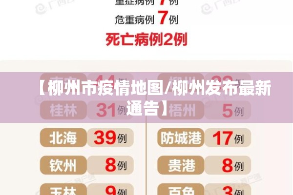 【柳州市疫情地图/柳州发布最新通告】 【柳州市疫情地图/柳州发布最新通告】