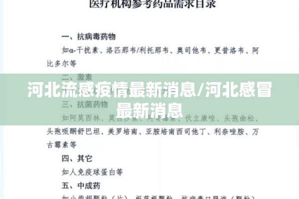 河北流感疫情最新消息/河北感冒最新消息