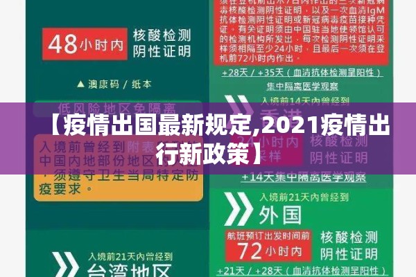 【疫情出国最新规定,2021疫情出行新政策】