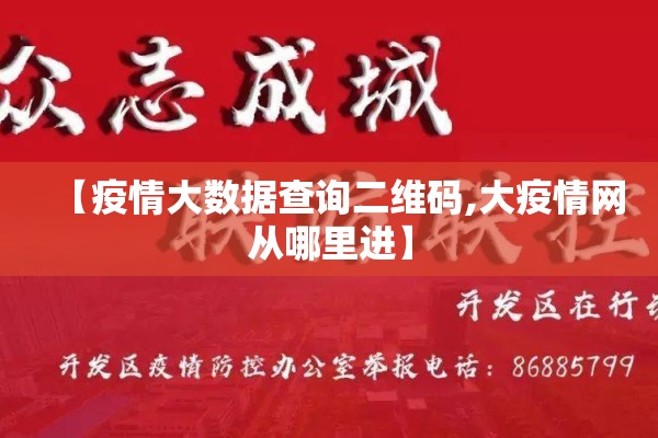 【疫情大数据查询二维码,大疫情网从哪里进】