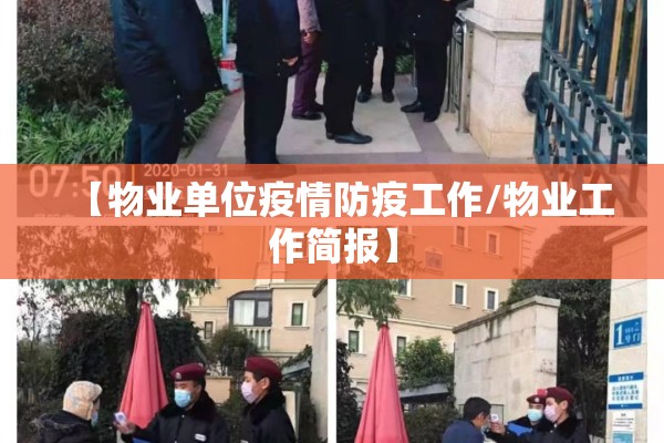 【物业单位疫情防疫工作/物业工作简报】