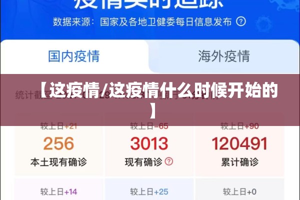 【这疫情/这疫情什么时候开始的】 【这疫情/这疫情什么时候开始的】