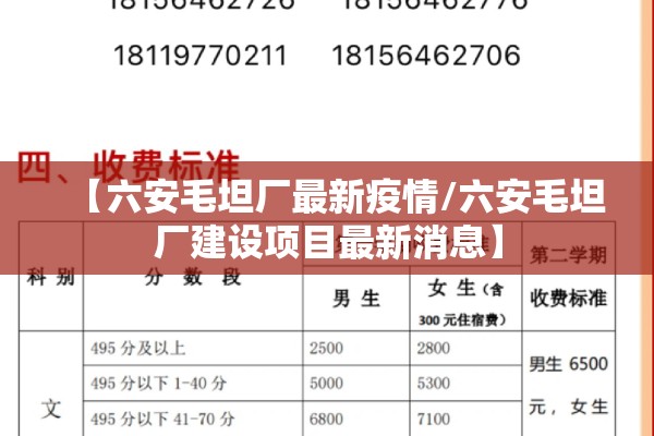 【六安毛坦厂最新疫情/六安毛坦厂建设项目最新消息】 【六安毛坦厂最新疫情/六安毛坦厂建设项目最新消息】