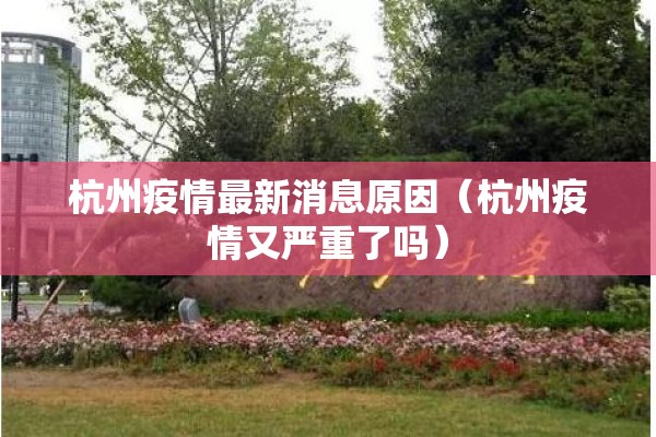 杭州疫情最新消息原因（杭州疫情又严重了吗）