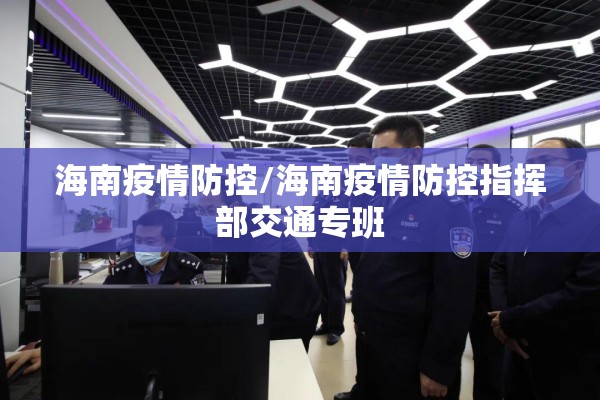 海南疫情防控/海南疫情防控指挥部交通专班 海南疫情防控/海南疫情防控指挥部交通专班