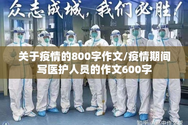 关于疫情的800字作文/疫情期间写医护人员的作文600字 关于疫情的800字作文/疫情期间写医护人员的作文600字