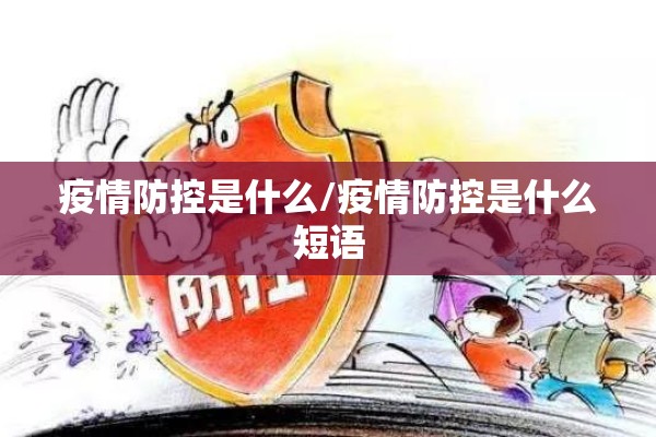 疫情防控是什么/疫情防控是什么短语