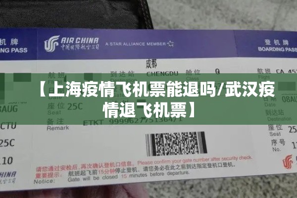 【上海疫情飞机票能退吗/武汉疫情退飞机票】
