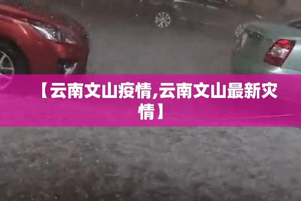 【云南文山疫情,云南文山最新灾情】