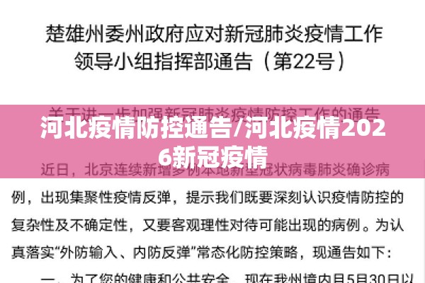 河北疫情防控通告/河北疫情2026新冠疫情 河北疫情防控通告/河北疫情2026新冠疫情