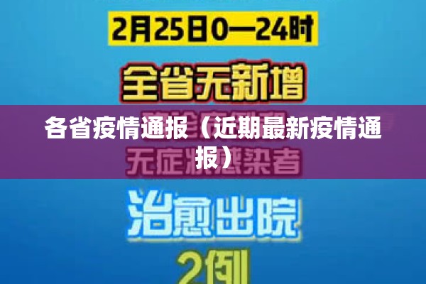 各省疫情通报(近期最新疫情通报) 各省疫情通报(近期最新疫情通报)