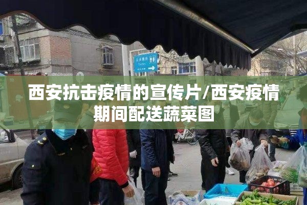 西安抗击疫情的宣传片/西安疫情期间配送蔬菜图