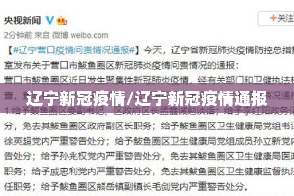 辽宁新冠疫情/辽宁新冠疫情通报 辽宁新冠疫情/辽宁新冠疫情通报
