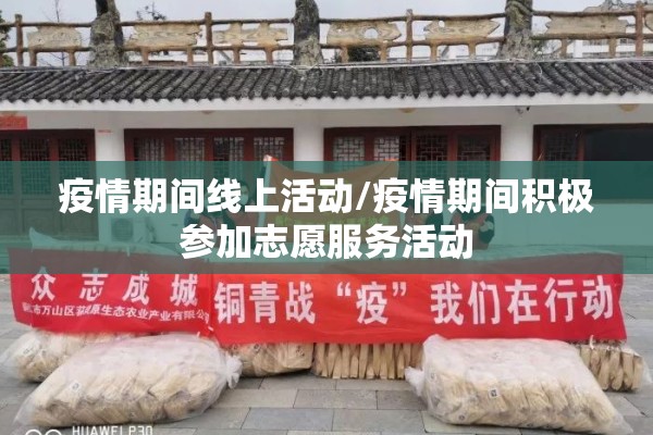 疫情期间线上活动/疫情期间积极参加志愿服务活动 疫情期间线上活动/疫情期间积极参加志愿服务活动