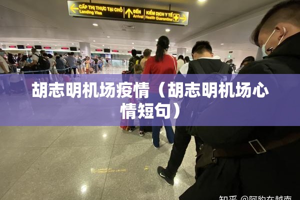 胡志明机场疫情(胡志明机场心情短句) 胡志明机场疫情(胡志明机场心情短句)