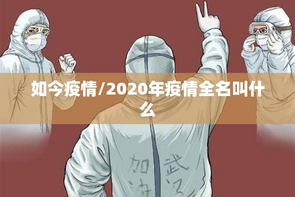 如今疫情/2020年疫情全名叫什么