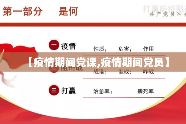 【疫情期间党课,疫情期间党员】 【疫情期间党课,疫情期间党员】